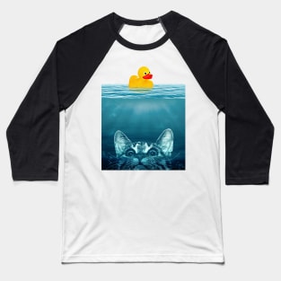 Paws the ducky Baseball T-Shirt